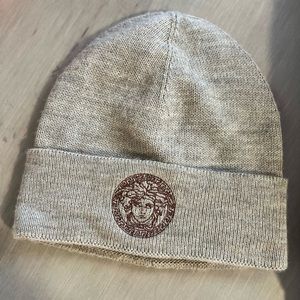 NWOT Cashmere Versace beanie!